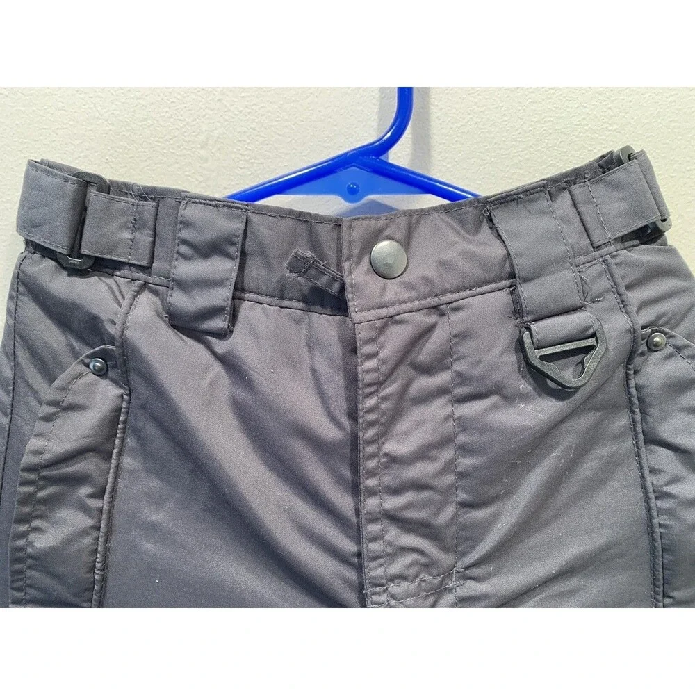 Water Proof Snow Ski Pants Rugged Bear Size 6/6X Kids Youth Polyester NWOT Grey